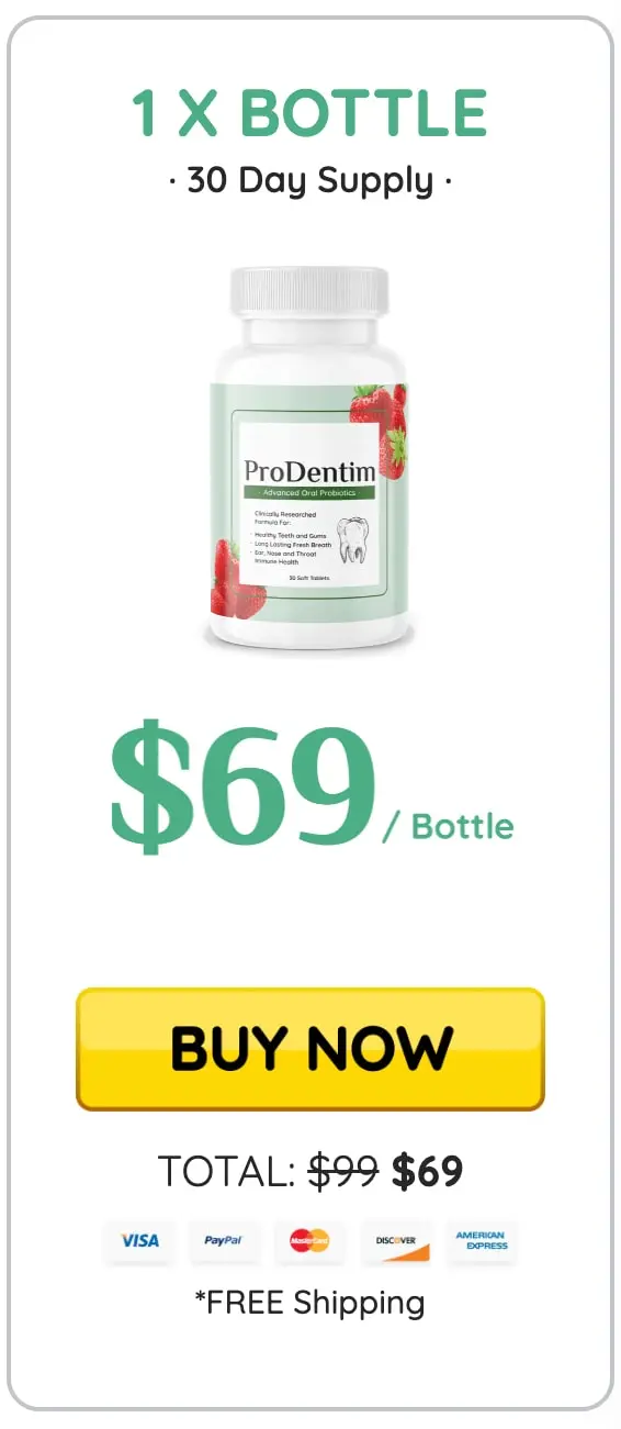 Buy Prodentim 1 Bottle